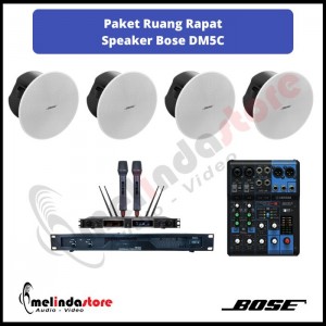 Paket Sound System Ruang Rapat Speaker Bose Ceiling DM5C | 4 Speaker